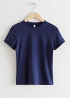 Other Stories Fitted T-shirt - Blue