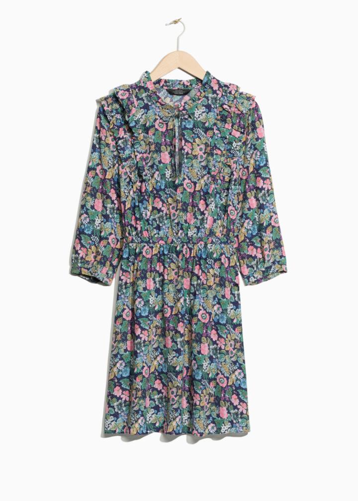 Other Stories Prairie Blossom Dress - Blue
