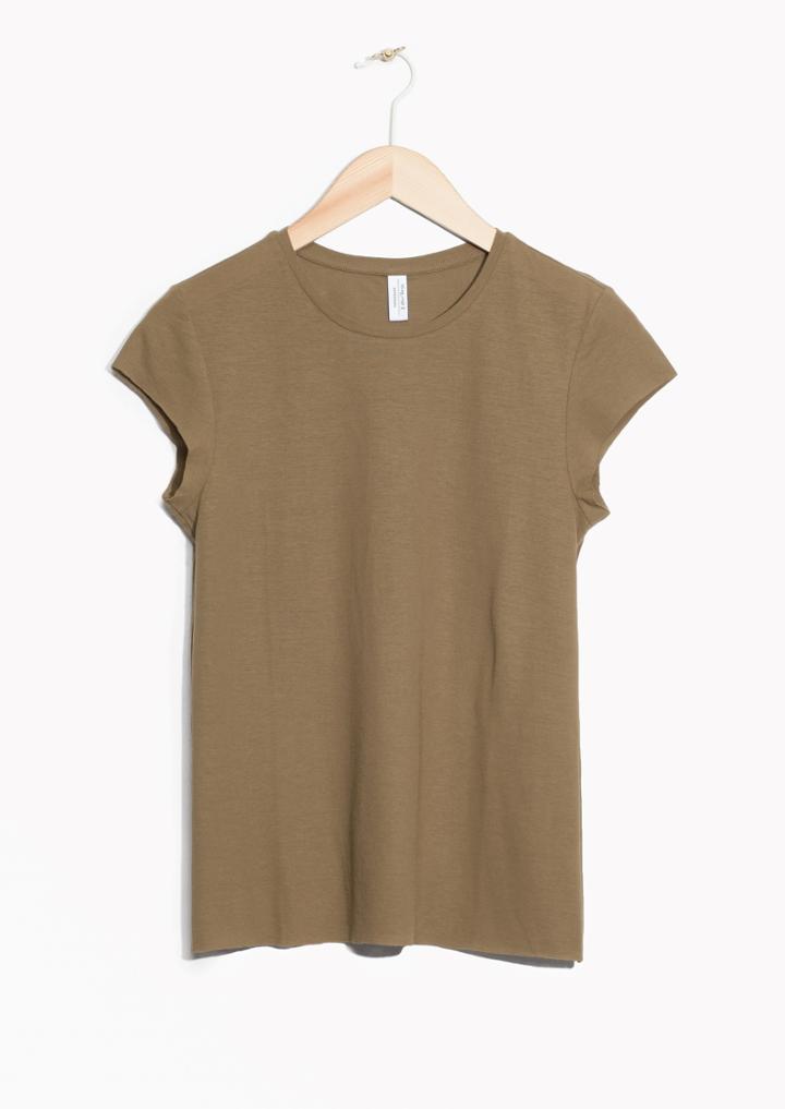 Other Stories Raw Edge T-shirt