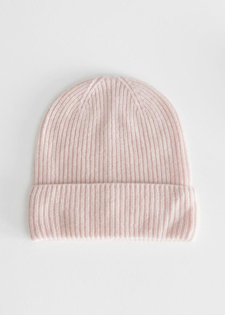 Other Stories Soft Knit Beanie - Orange