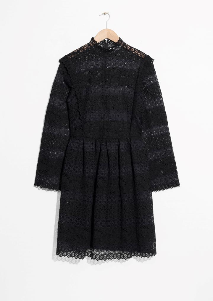 Other Stories Lace Mini Dress