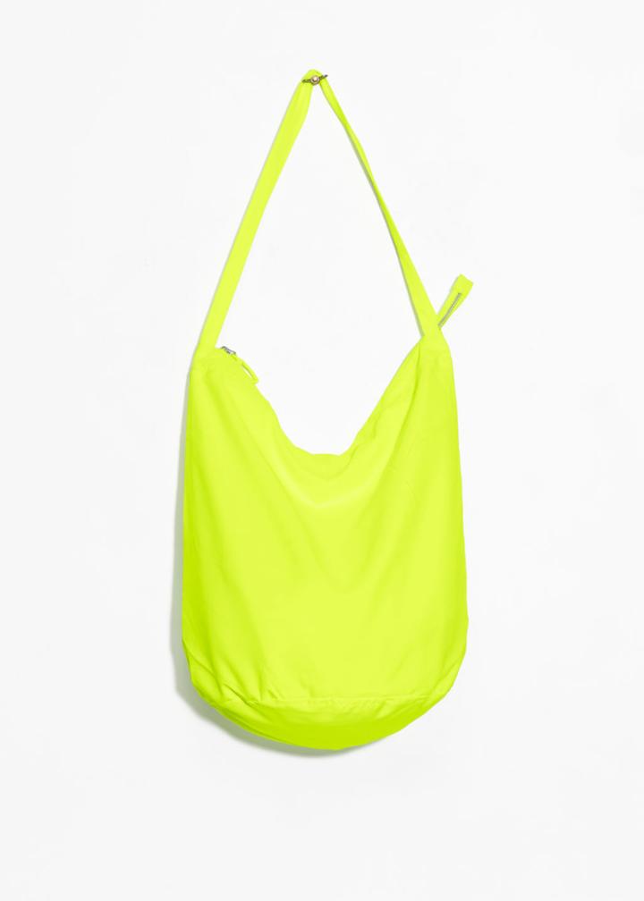 Other Stories Fabric Shopper - Yellow