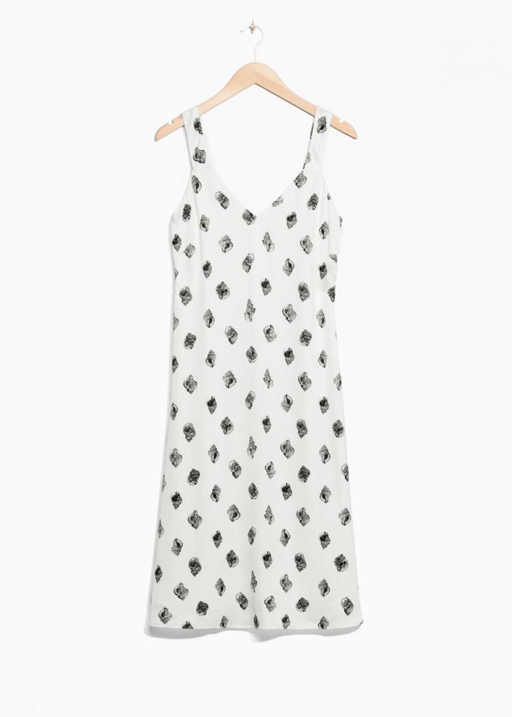 Other Stories V-neck Dress - White