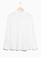 Other Stories Straight Fit Button-down Shirt