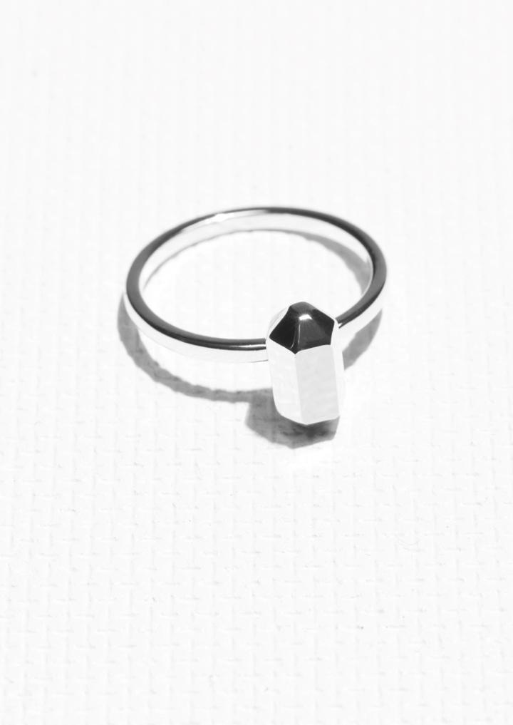 Other Stories Tiny Prism Ring