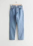 Other Stories Keeper Cut Jeans - Blue