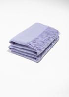 Other Stories Oversized Wool Scarf - Purple
