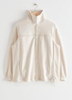 Other Stories Oversized Track Jacket - Beige