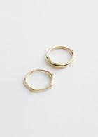 Other Stories Organic Finish Ring Set - Gold