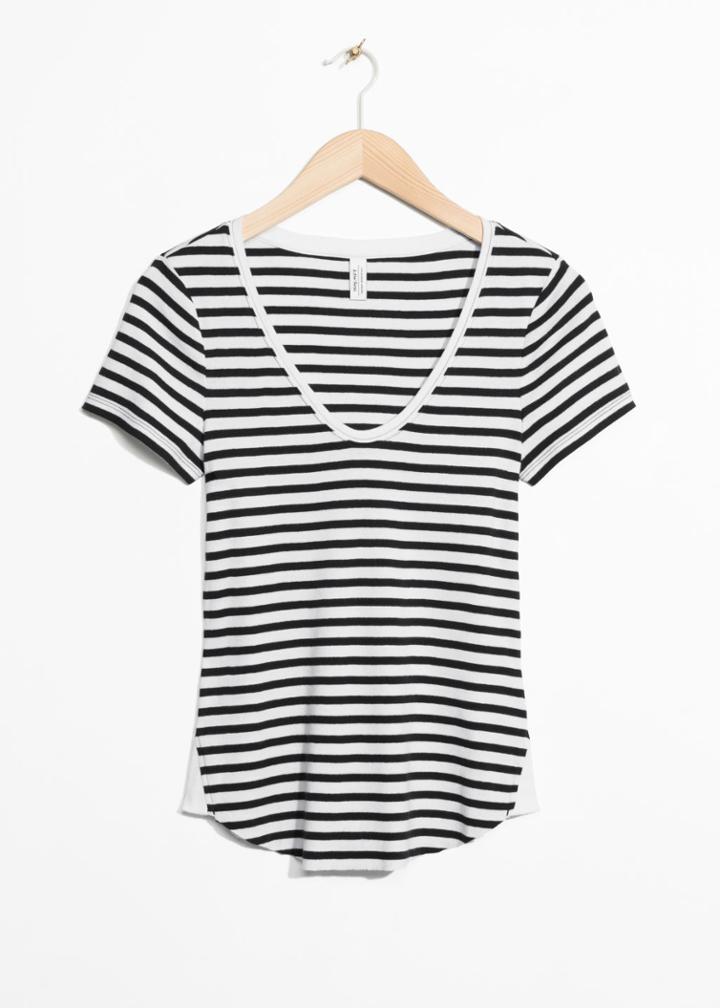 Other Stories V-neck Top - White