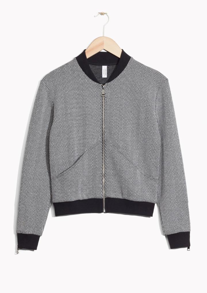 Other Stories Bomber Cardigan