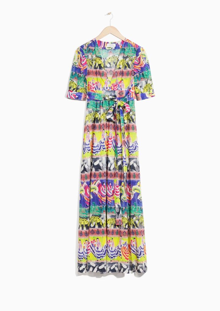 Other Stories Summer Fiesta Print Dress