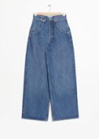 Other Stories Wide High Waisted Jeans - Blue