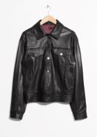 Other Stories Leather Jacket
