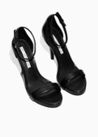 Other Stories Two Strap Sandal - Black