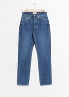 Other Stories Tapered Leg Denim Jeans