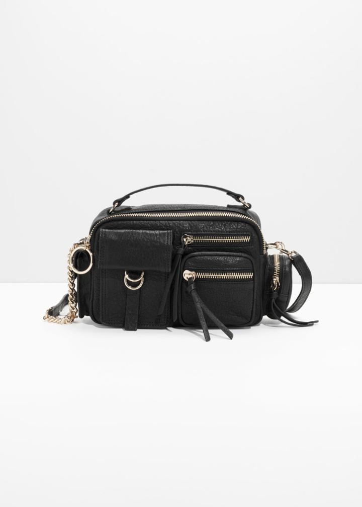 Other Stories Six Pocket Satchel Bag - Black