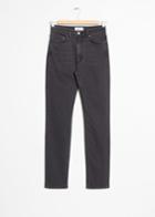 Other Stories Straight Slim Fit Jeans - Grey