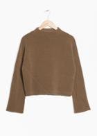 Other Stories Ribbed Sweater - Beige