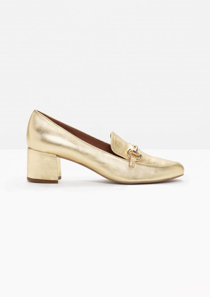 Other Stories Horsebit Loafer Pumps