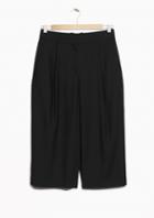 Other Stories Wool Blend Culottes