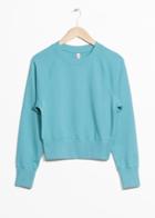 Other Stories Raglan Sleeve Sweater - Turquoise