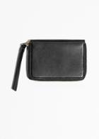Other Stories Leather Wallet - Black