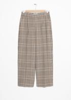 Other Stories Creased Trousers - Beige