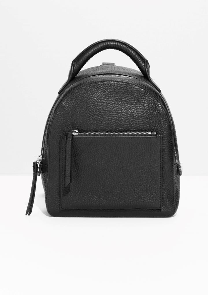 Other Stories Small Leather Backpack