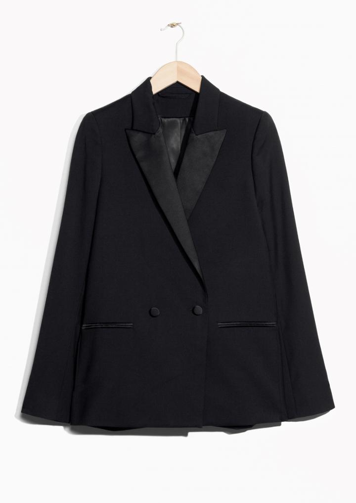 Other Stories Tuxedo Jacket