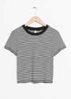 Other Stories Stripe Top - White