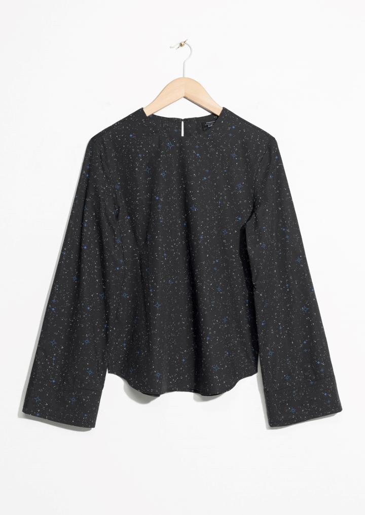 Other Stories Starry Print Blouse