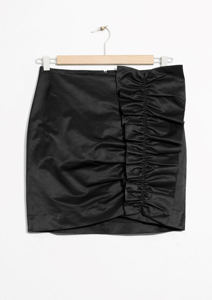 Other Stories Ruffle Mini Skirt