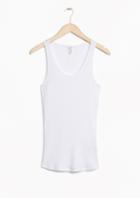 Other Stories Cotton Blend Tank Top