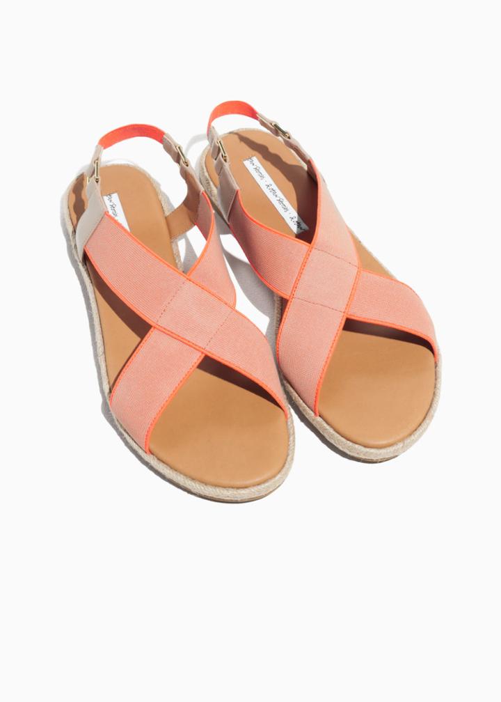 Other Stories Cross Strap Sandal - Beige