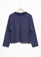 Other Stories Striped Sweater - Blue