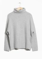 Other Stories High Neck Sweater - Grey