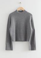 Other Stories Relaxed Fit Cashmere Jumper - Grey