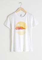 Other Stories Sunset Graphic Tee - White