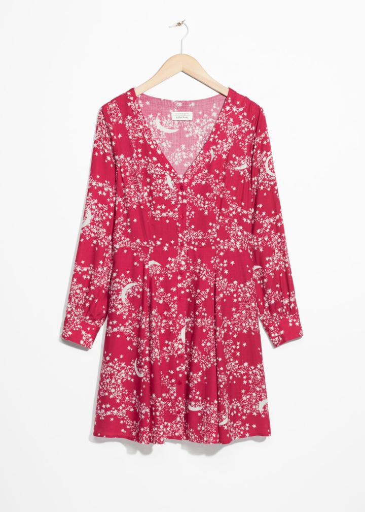 Other Stories Crescent Dress - Pink