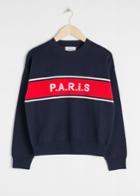 Other Stories Paris Pullover - Blue