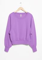 Other Stories Oversized Crop Sweater