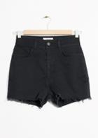 Other Stories High Waisted Denim Shorts