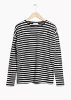 Other Stories Striped Cotton Sweater