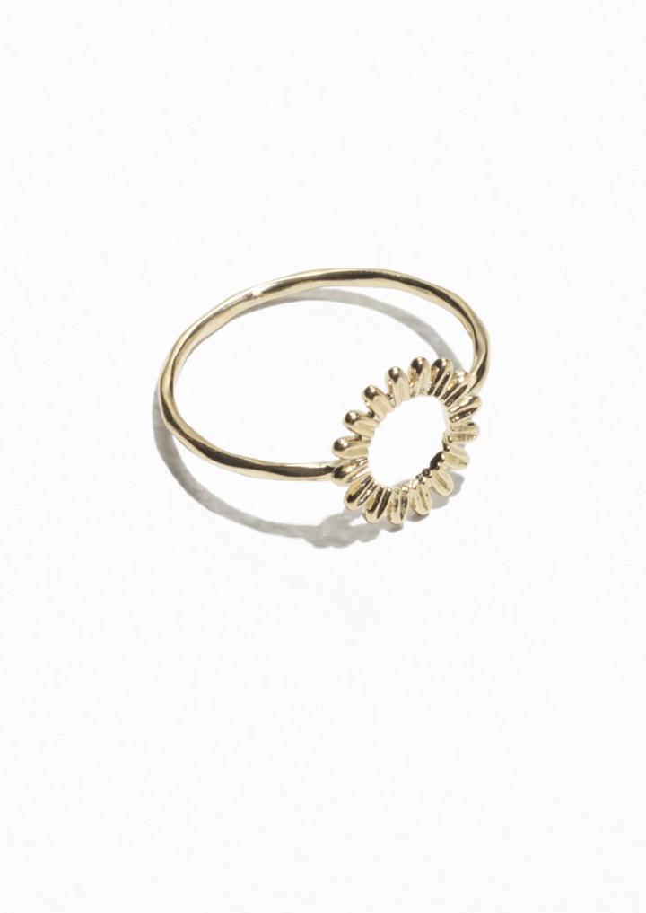 Other Stories Sunflower Ring