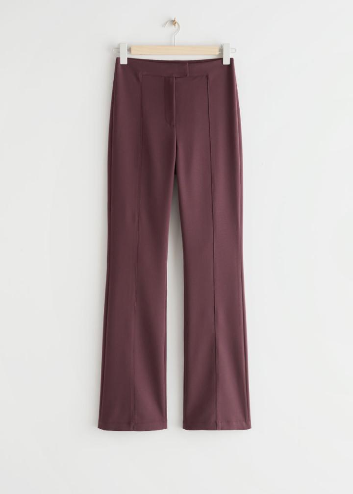 Other Stories Flared Pants - Pink