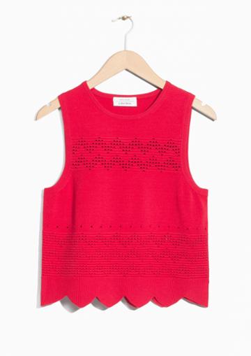 Other Stories Open-work Top