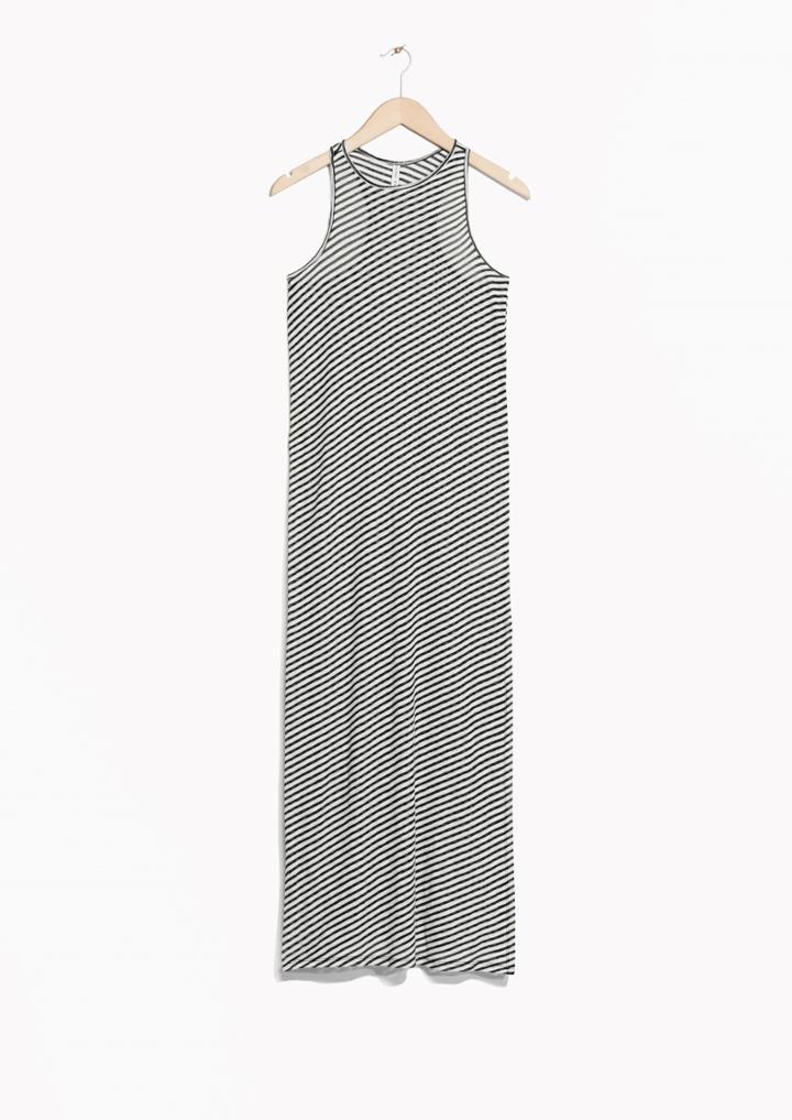 Other Stories Racer-back Jersey Dress