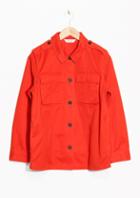 Other Stories Cotton-twill Structured Shirt