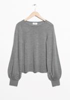 Other Stories Billow Sleeve Sweater